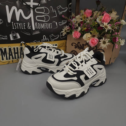 Black Chunks Shoes - Maha fashions -