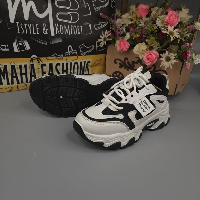Black Chunks Shoes - Maha fashions -