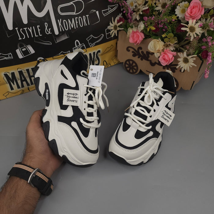 Black Chunks Shoes - Maha fashions -