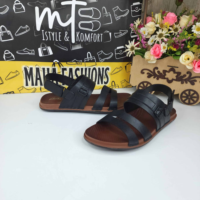 Black Men Sandals - Maha fashions -
