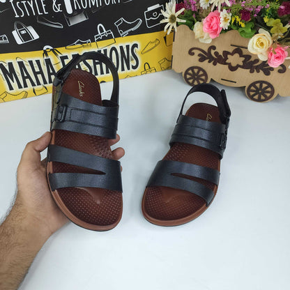 Black Men Sandals - Maha fashions -