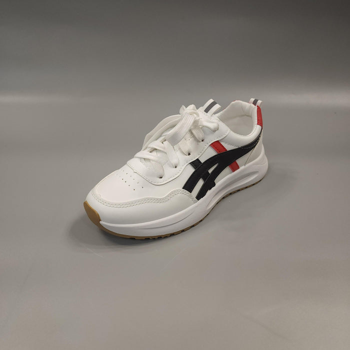 Black Red Sneakers - Maha fashions -