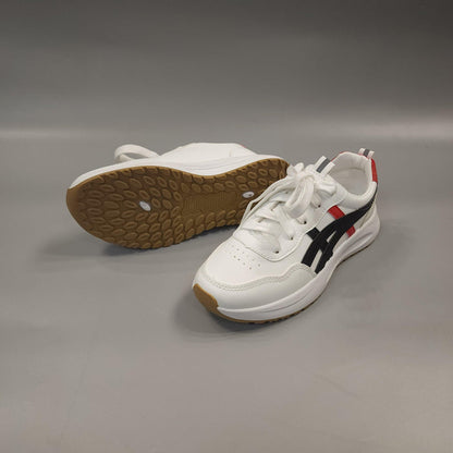 Black Red Sneakers - Maha fashions -