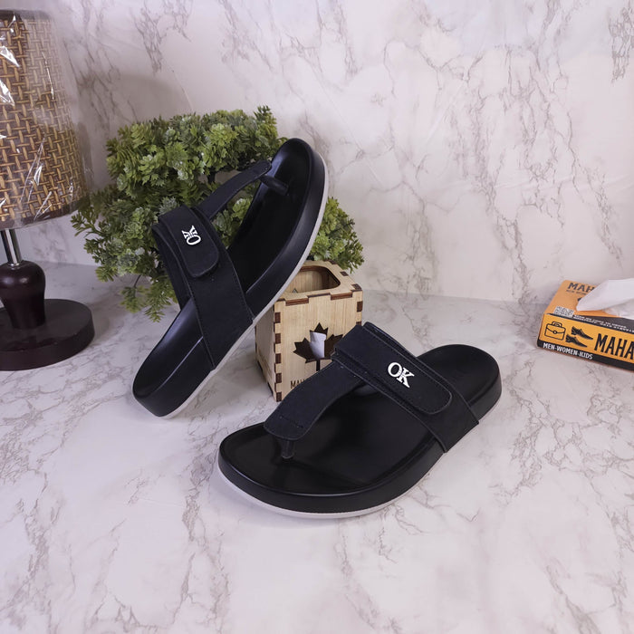 Black Softies For Men - Maha fashions -  Men Footwear