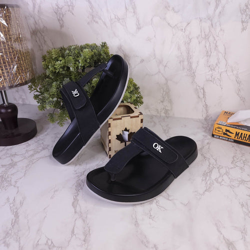 Black Softies For Men - Maha fashions -  Men Footwear