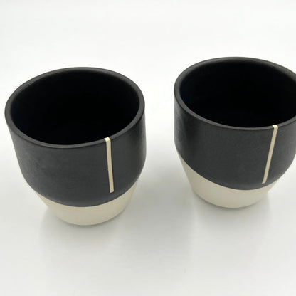 Black + White Tumbler