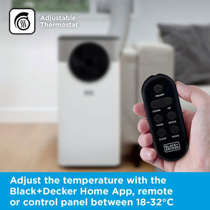 BLACK+DECKER 5,000BTU Smart Portable Air Conditioner | BXAC40032GB