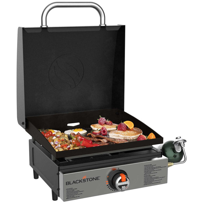 Blackstone 17" Portable Tabletop Griddle BBQ with Hood | 257-2143EU