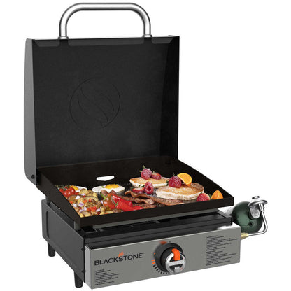 Blackstone 17" Portable Tabletop Griddle BBQ with Hood | 257-2143EU