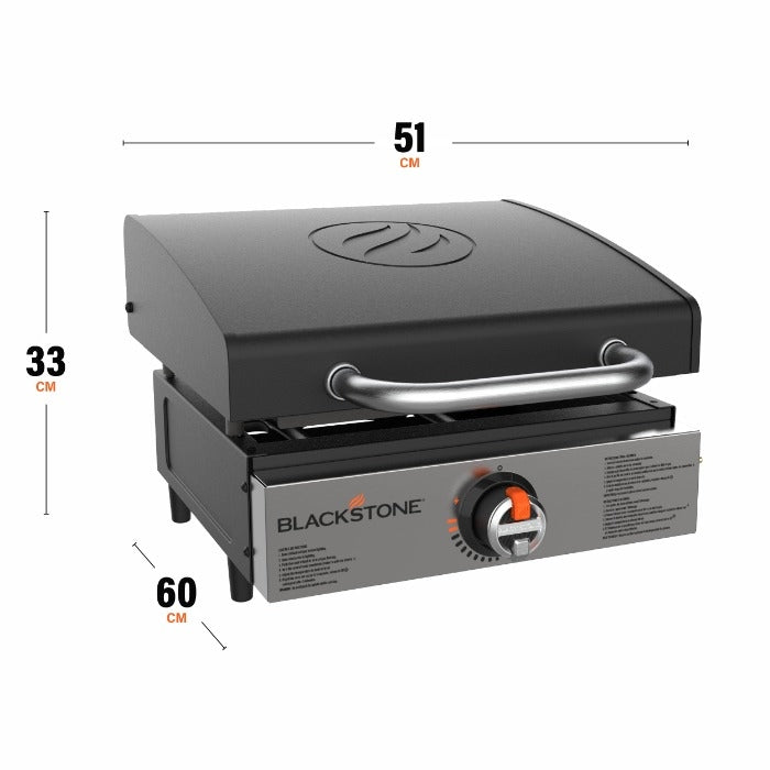 Blackstone 17" Portable Tabletop Griddle BBQ with Hood | 257-2143EU