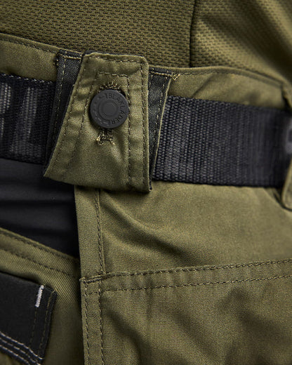 Blaklader Craftsman Trousers Stretch - Forest & Black | 1750