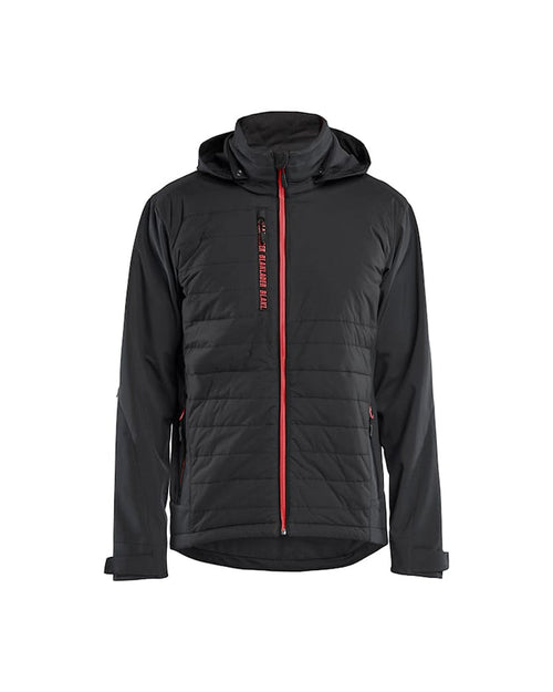 Blaklader Hybrid Jacket Black & Red | 4743