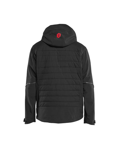 Blaklader Hybrid Jacket Black & Red | 4743