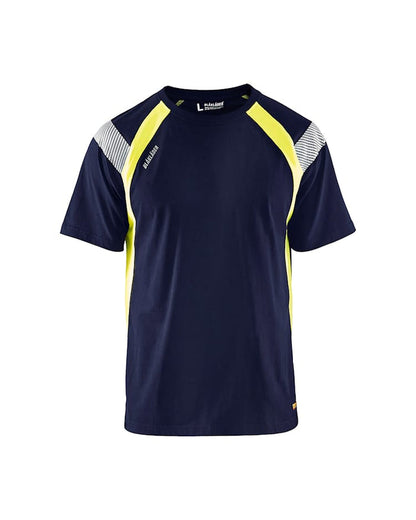 Blaklader T-Shirt - Navy & Yellow | 3332