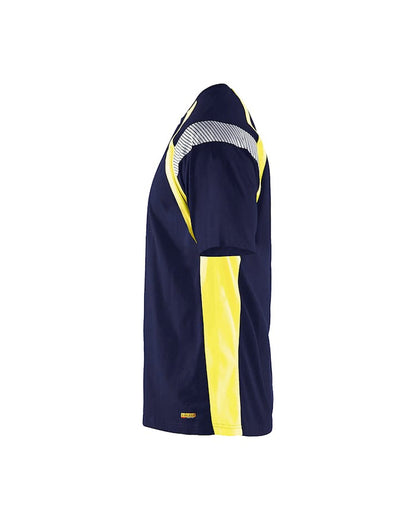 Blaklader T-Shirt - Navy & Yellow | 3332