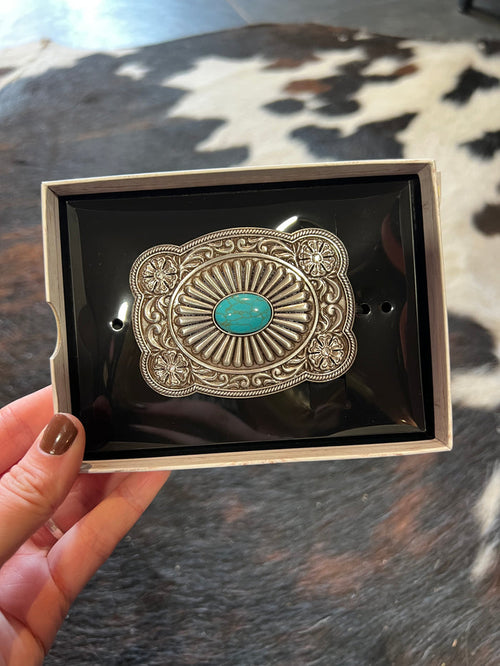Blazin’ Roxx Floral Belt Buckle
