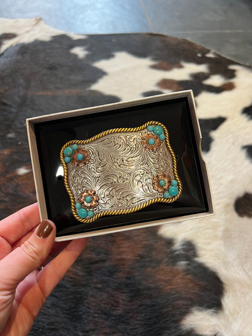 Blazin’ Roxx Turquoise Buckle