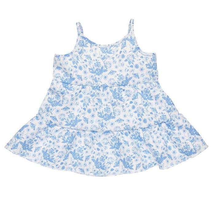 Blue Floral Dress