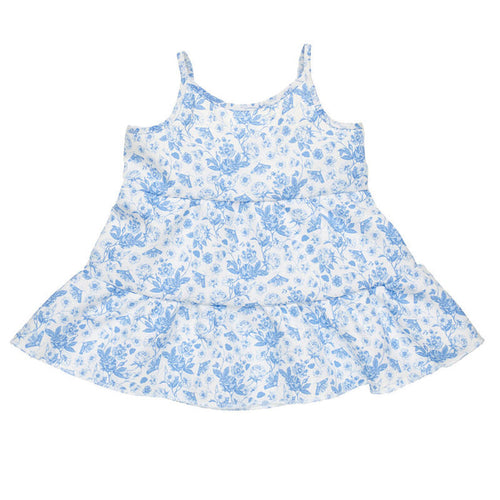 Blue Floral Dress