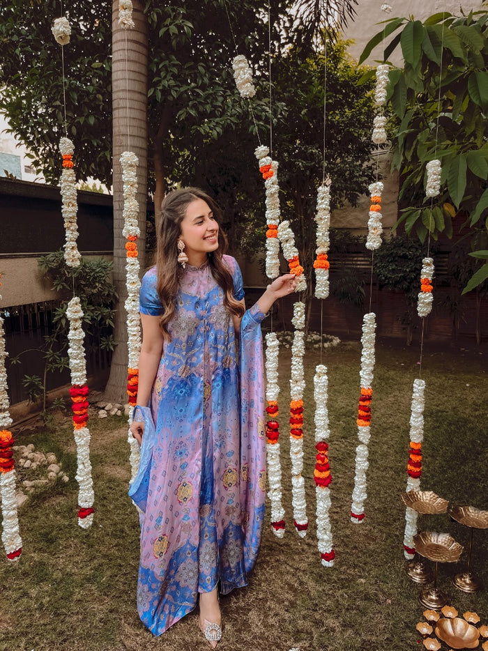 Kabool Cocktail blue dress