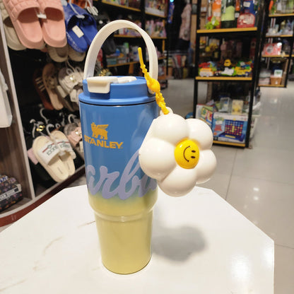 Blue Yellow Tumbler - Maha fashions -  TUMBLER