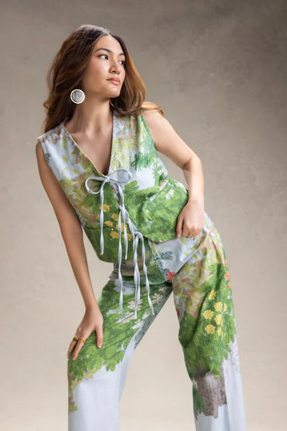 Blume printed top and pants Singapore