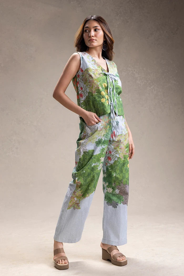 Printed co ord set online shopping