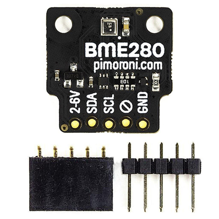 BME280 Breakout - Temperature, Pressure, Humidity Sensor by Pimoroni - The Pi Hut
