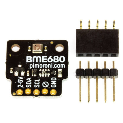 BME680 Breakout - Air Quality, Temperature, Pressure, Humidity Sensor by Pimoroni - The Pi Hut