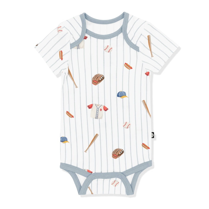 Bodysuit in Home Run shown on a white surface
