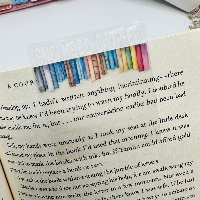 Book Border Mini Tab Dividers - TOP TABS