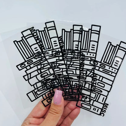 Book/Planner Stack Custom Dividers - SIDE TABS