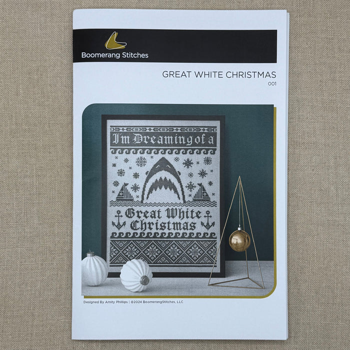Boomerang Stitches - Great White Christmas - Cross Stitch Chart