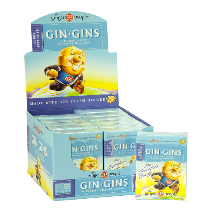 Boost Ginger People Gin Gins 1.1oz Box - 24ct