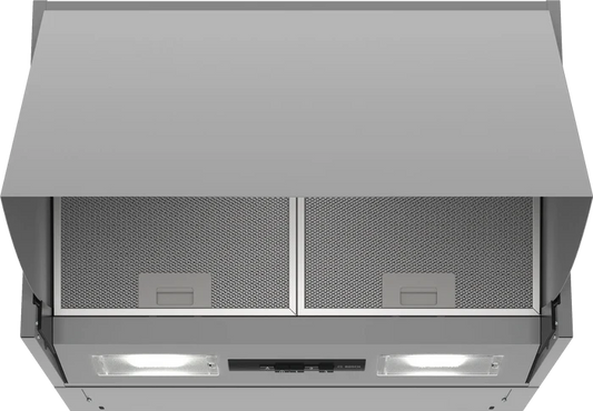 Bosch Series 2 60cm integrated pull-out cooker hood in Silver