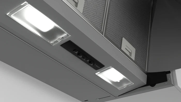 Bosch Series 2 60cm integrated pull-out cooker hood in Silver