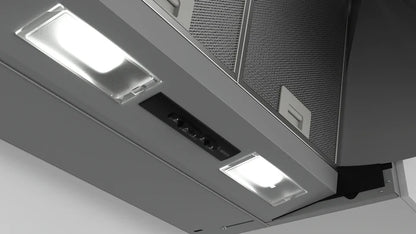 Bosch Series 2 60cm integrated pull-out cooker hood in Silver
