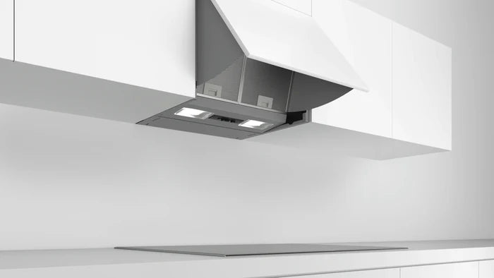Bosch Series 2 60cm integrated pull-out cooker hood in Silver