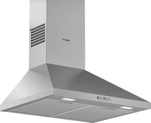 Bosch Series 2 60cm pyramid chimney cooker hood in Stainless Steel