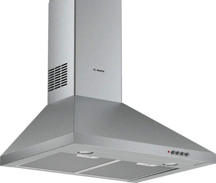 Bosch Series 2 60cm wall-mounted chimney cooker hood in Stainless Steel