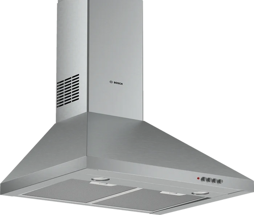 Bosch Series 2 60cm wall-mounted chimney cooker hood in Stainless Steel
