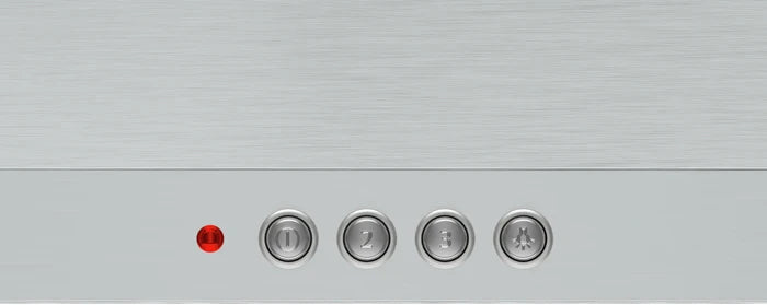 Bosch Series 2 60cm wall-mounted chimney cooker hood in Stainless Steel