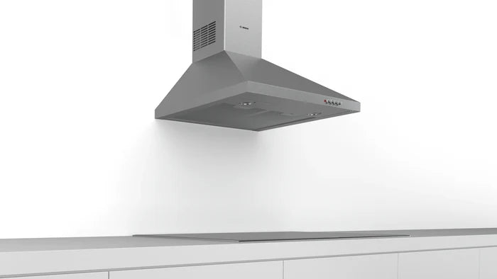 Bosch Series 2 60cm wall-mounted chimney cooker hood in Stainless Steel