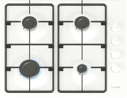 Bosch Series 2 PBP6B2K60 60cm Gas Hob White