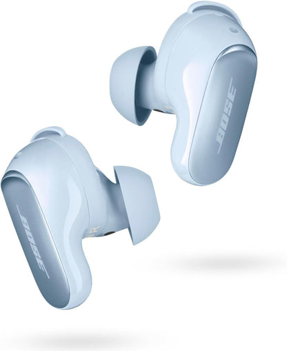 Bose QuietComfort Ultra Wireless Noise Cancelling Earbuds Moonstone Blue