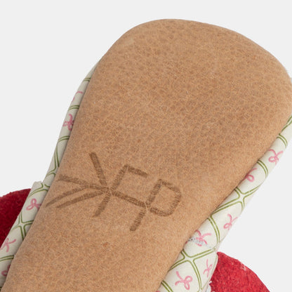 Bow Peep Knotted Bow Baby Shoe Knotted Bow Mocc Soft Sole