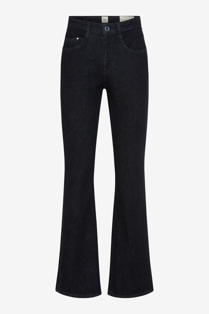 Brax Mary 09-6013-12 Bootcut Jeans Denim Dark Blue front view Shop Brax at Dotique
