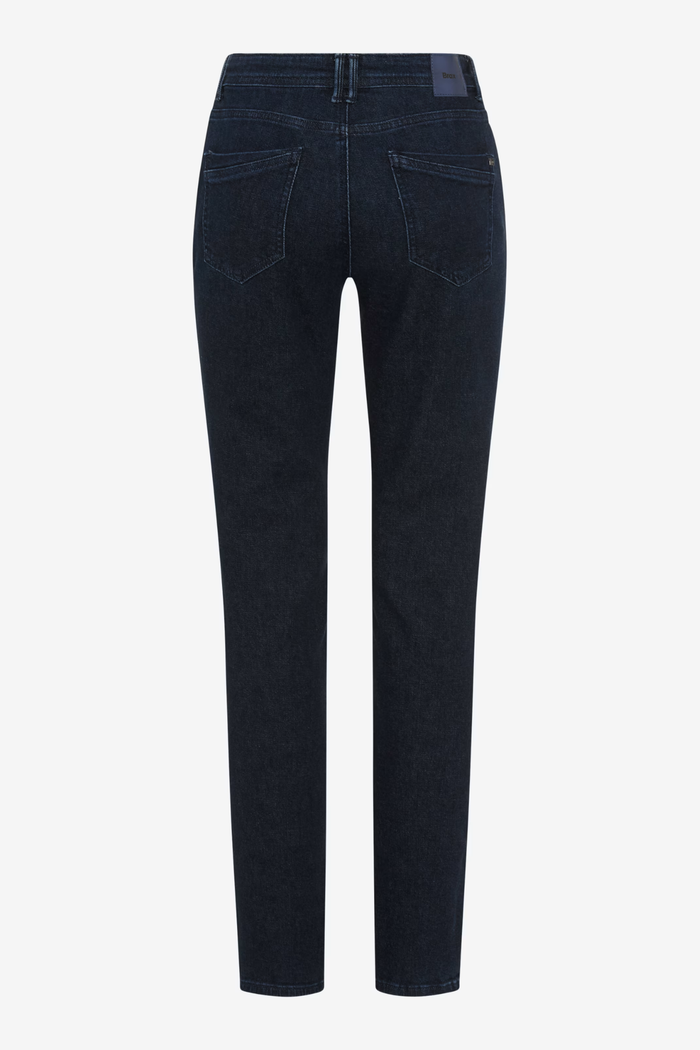 Brax Mary Regular 09-6503-12 Straight Jeans Denim Dark Blue rear view Shop Brax at Dotique