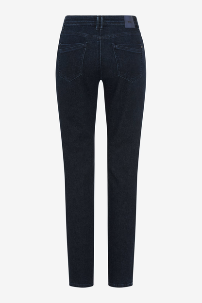 Brax Mary Regular 09-6503-12 Straight Jeans Denim Dark Blue rear view Shop Brax at Dotique