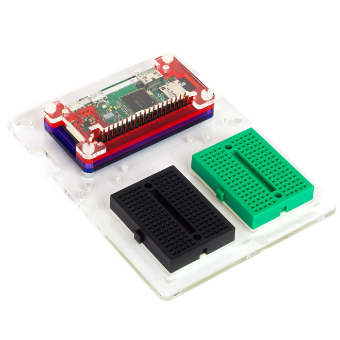 Breadboard Base for Pibow [Discontinued] by Pimoroni - The Pi Hut